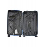 Μεσαία βαλίτσα με 4 διπλές ρόδες και επέκταση RAIN RB8083-24 μαύρο